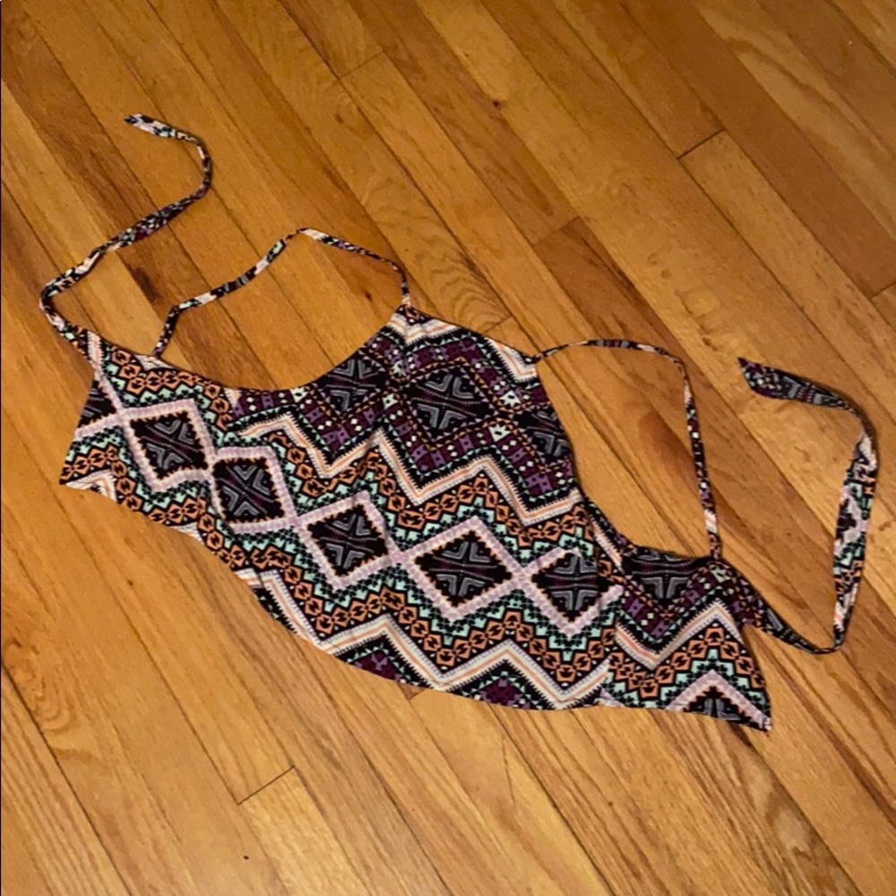 Express Aztec Print Top - Picture 3 of 3